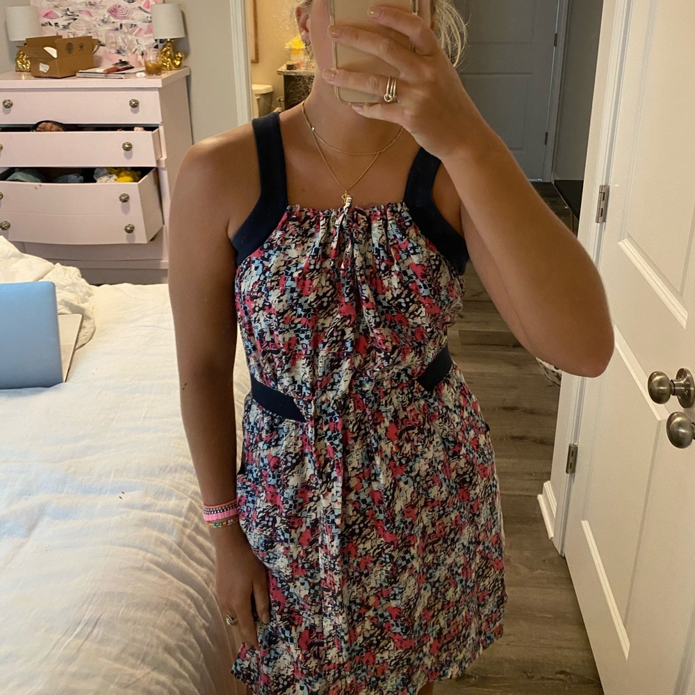 Juicy Couture silk floral dress